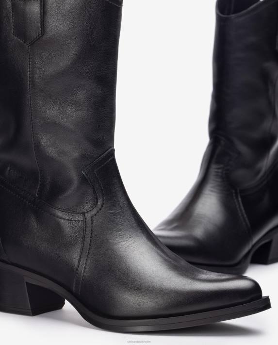 Unisa kvinnor mode läderkänga i cowboystil 06DT1053