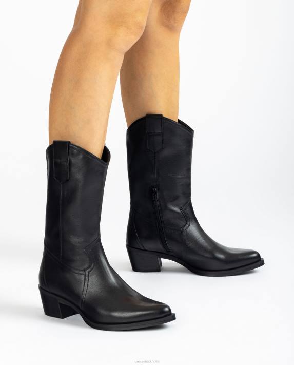 Unisa kvinnor mode läderkänga i cowboystil 06DT1053