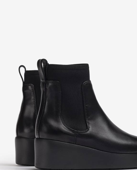 Unisa kvinnor mode stövel med dragkedja baktill 06DT897