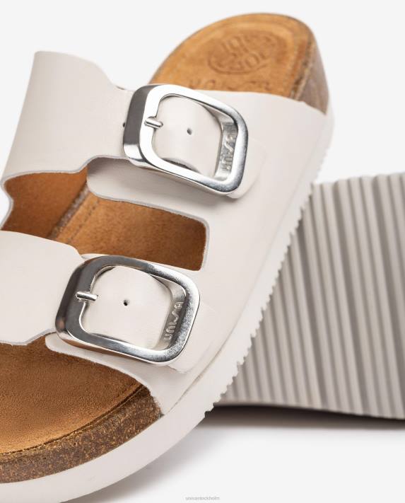 Unisa kvinnor graciös platt sandal med dubbla band 06DT314