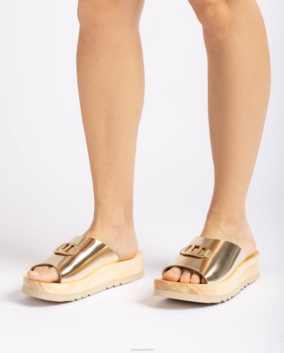 Unisa kvinnor mode sandal med träeffektsula 06DT336